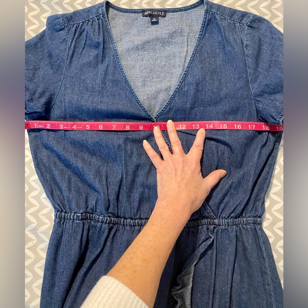 J crew Factory Faux Wrap Dress - Picture 6 of 6